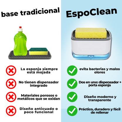 EspoClean - Higiene total evita bacterias y malos olores